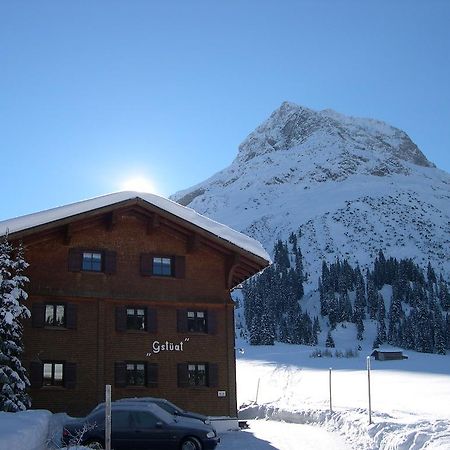 Haus Gstueat Leilighet Lech am Arlberg Eksteriør bilde
