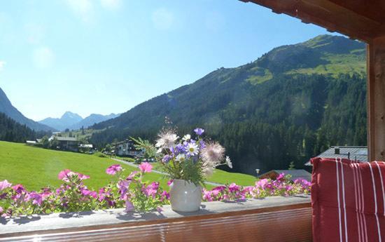 Haus Gstueat Leilighet Lech am Arlberg Eksteriør bilde